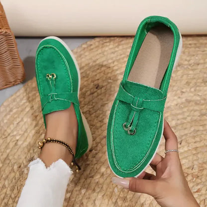 Sara | Mocassins en daim élégants