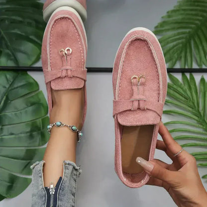 Sara | Mocassins en daim élégants