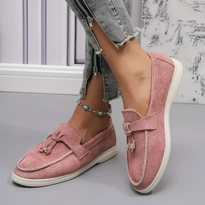 Sara | Mocassins en daim élégants