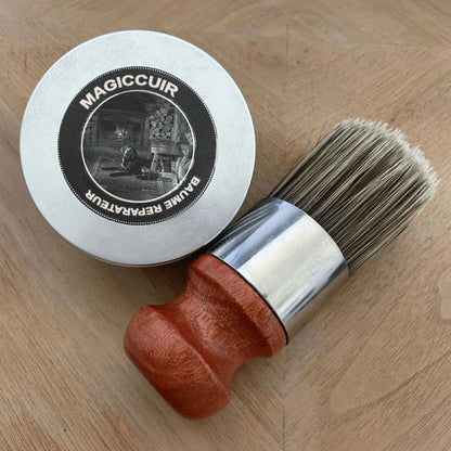 MagicCuir™ – Baume de réparation pour cuir et meubles + pinceau applicateur
