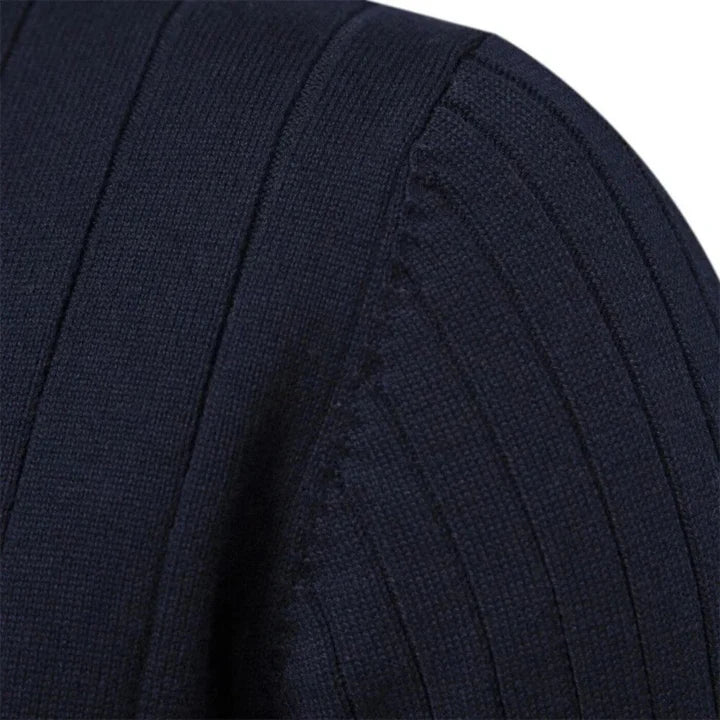 Alex - Pull élégent à col zippé pour homme