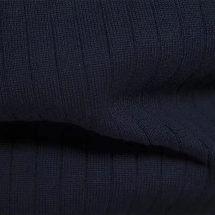 Alex - Pull élégent à col zippé pour homme