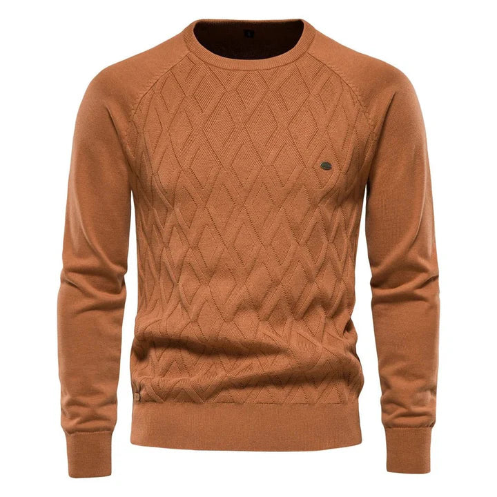 Théodore - Pull pour homme à motif losange