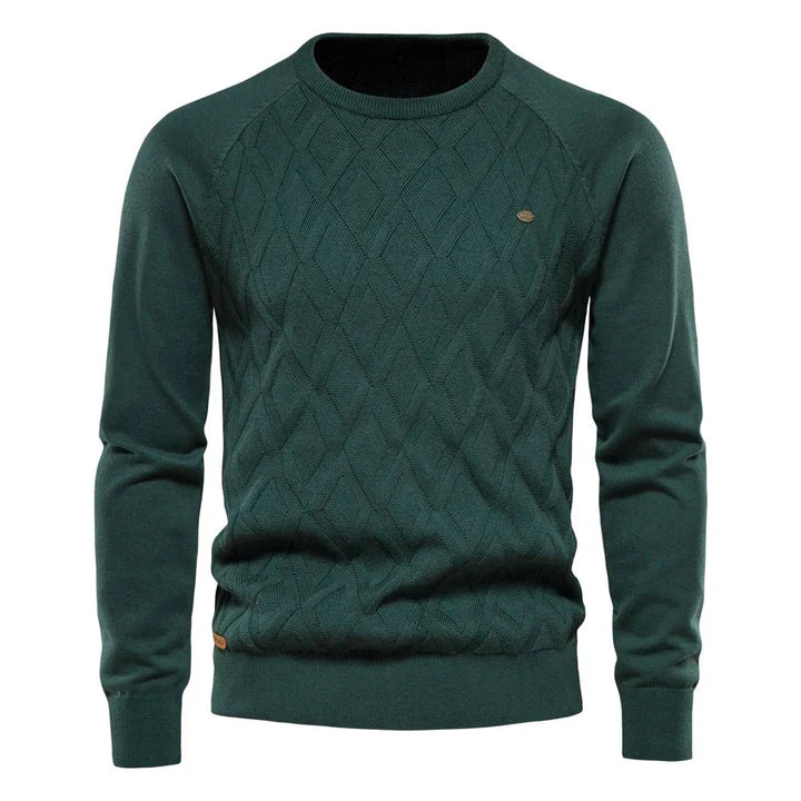 Théodore - Pull pour homme à motif losange