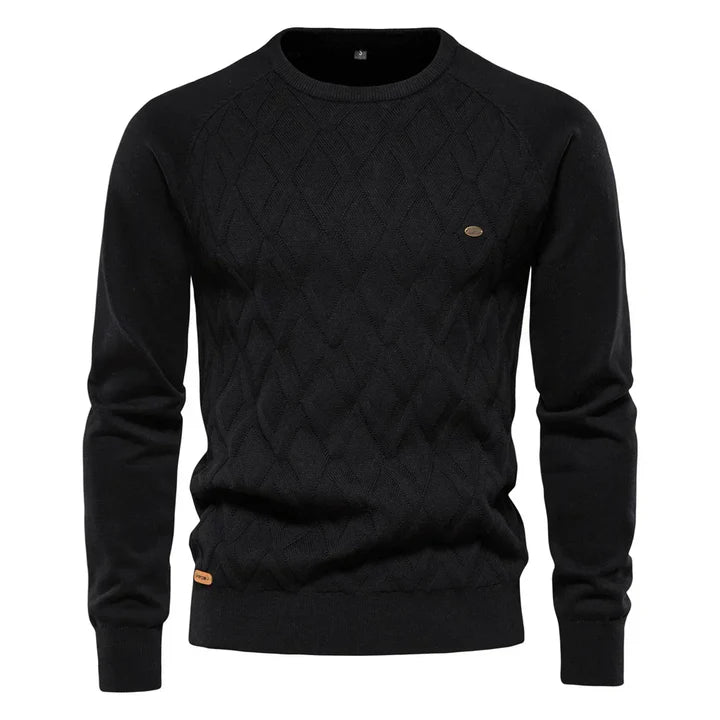 Théodore - Pull pour homme à motif losange