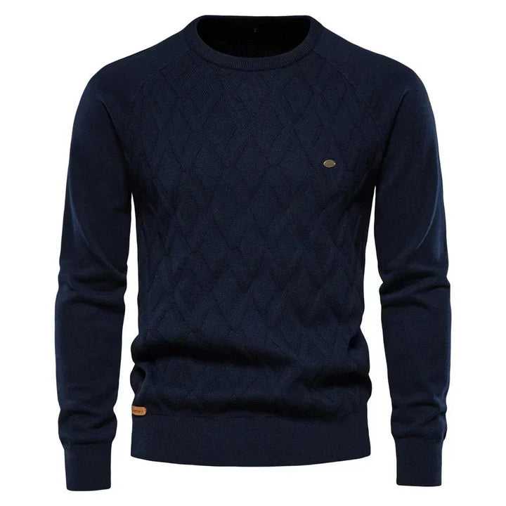 Théodore - Pull pour homme à motif losange