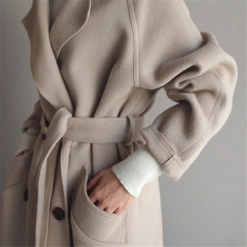 LAURA | TRENCH-COAT EN CACHEMIRE