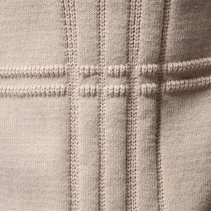 Marcus - Pull à carreaux élégent pour homme