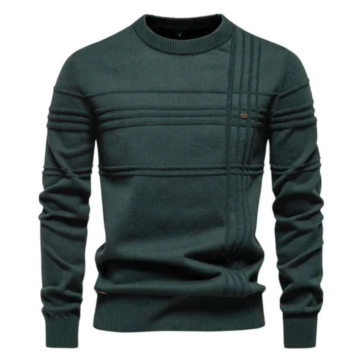Marcus - Pull à carreaux élégent pour homme