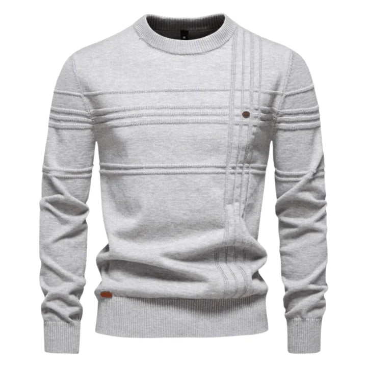 Marcus - Pull à carreaux élégent pour homme