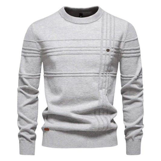 Marcus - Pull à carreaux élégent pour homme