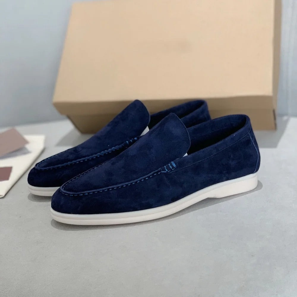 Giulio | Mocassins en daim pour homme